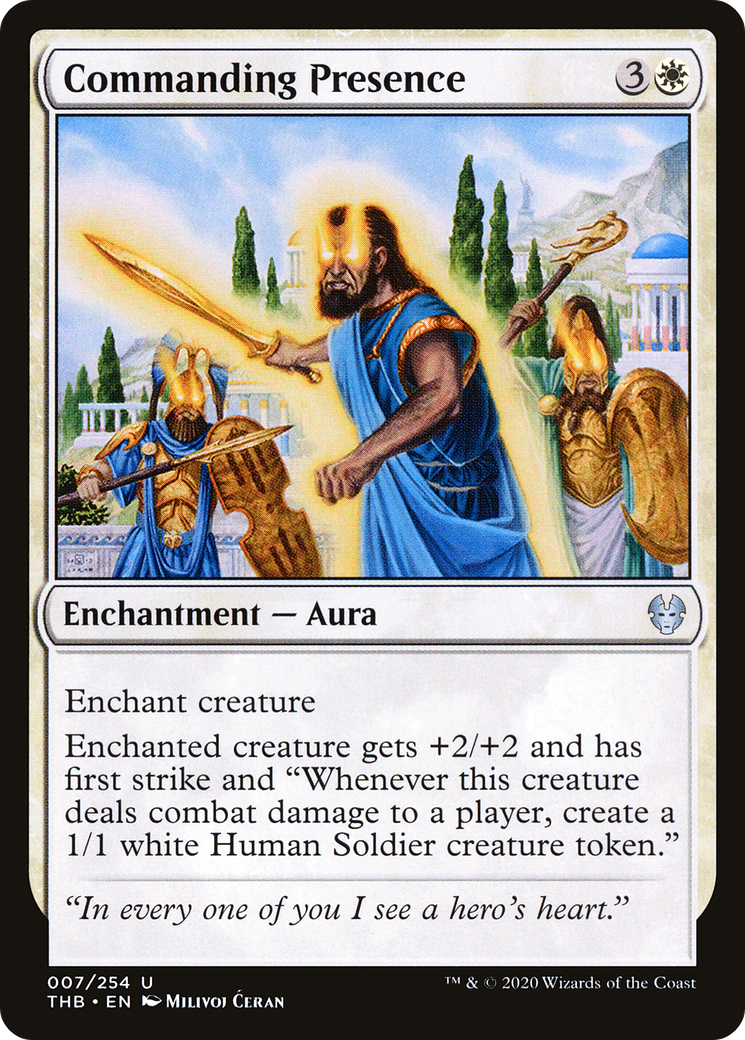 Commanding Presence (7) [Theros Beyond Death] - Deck Out Gaming