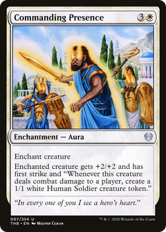 Commanding Presence (7) [Theros Beyond Death] foil - Deck Out Gaming