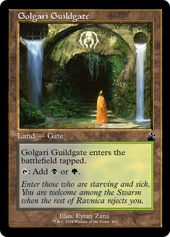 Golgari Guildgate (Retro Frame) (402) [Ravnica Remastered] foil - Deck Out Gaming