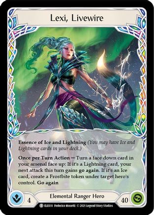 Lexi, Livewire // Rosetta Thorn (ELE031) [Tales of Aria] Unlimited Edition - Deck Out Gaming