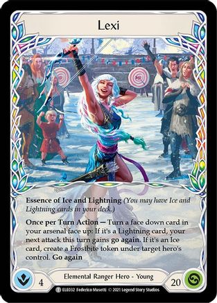 Lexi // Frostbite (ELE032) [Tales of Aria] Unlimited Edition - Deck Out Gaming