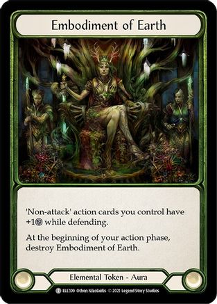 Embodiment of Earth // Shiver (ELE109) [Tales of Aria] Unlimited Edition - Deck Out Gaming