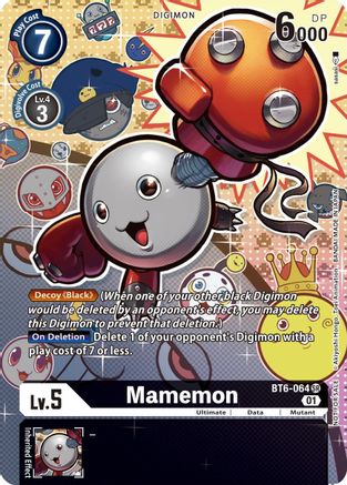 Mamemon (Alternate Art) (BT6-064) [Double Diamond] Foil - Deck Out Gaming