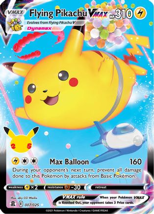 Flying Pikachu VMAX (007/025) [Celebrations: 25th Anniversary] - Deck Out Gaming