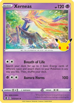 Xerneas (012/025) [Celebrations: 25th Anniversary] - Deck Out Gaming
