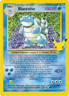 Blastoise (2) [Celebrations: Classic Collection] Holofoil - Deck Out Gaming