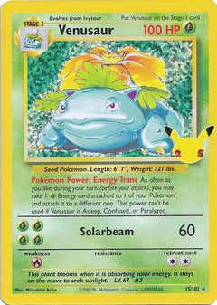 Venusaur (15) [Celebrations: Classic Collection] Holofoil - Deck Out Gaming