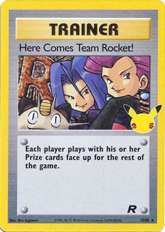Here Comes Team Rocket! (15) [Celebrations: Classic Collection] Holofoil - Deck Out Gaming