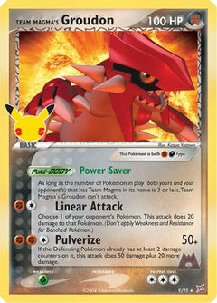 Team Magma's Groudon (9) [Celebrations: Classic Collection] Holofoil - Deck Out Gaming