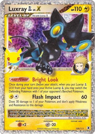Luxray GL LV.X (109) [Celebrations: Classic Collection] Holofoil - Deck Out Gaming