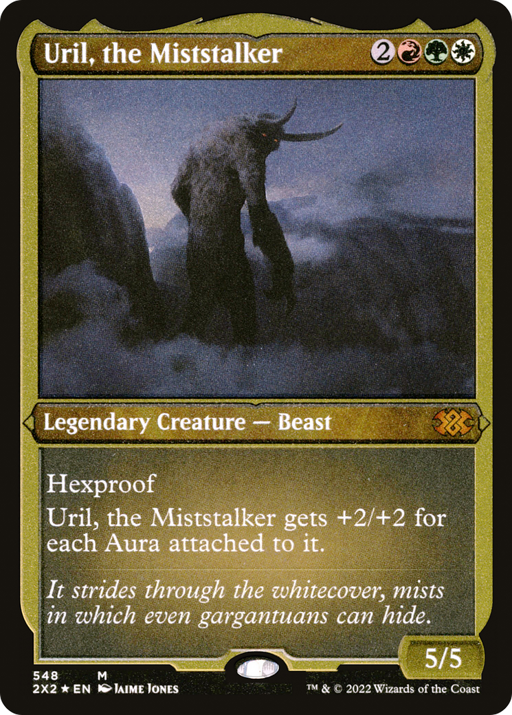 Uril, the Miststalker (Foil Etched) (548) [Double Masters 2022] foil - Deck Out Gaming
