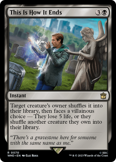 This Is How It Ends (70) [Doctor Who] foil - Deck Out Gaming