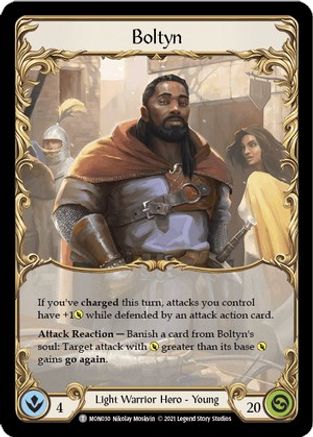 Boltyn // Galaxxi Black (MON030) [Monarch] Unlimited Edition - Deck Out Gaming