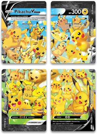 Pikachu V-Union [Set of 4] () [SWSH: Sword & Shield Promo Cards] Holofoil - Deck Out Gaming