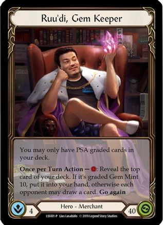 Ruu'di, Gem Keeper - LSS001 (LSS001) [Flesh and Blood: Promo Cards] - Deck Out Gaming