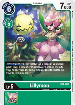 Lillymon (Official Tournament Pack Vol.3) (ST4-10) [Starter Deck 04: Giga Green] - Deck Out Gaming