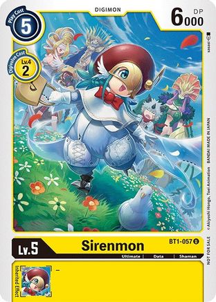 Sirenmon (Winner Pack Double Diamond) (BT1-057) [Release Special Booster] - Deck Out Gaming