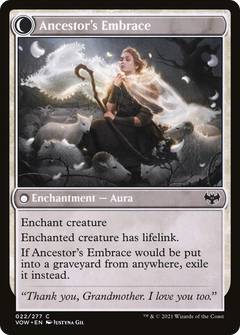 Kindly Ancestor // Ancestor's Embrace (22) [Innistrad: Crimson Vow] foil - Deck Out Gaming