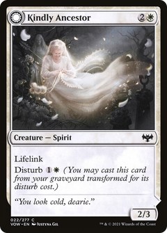 Kindly Ancestor // Ancestor's Embrace (22) [Innistrad: Crimson Vow] foil - Deck Out Gaming