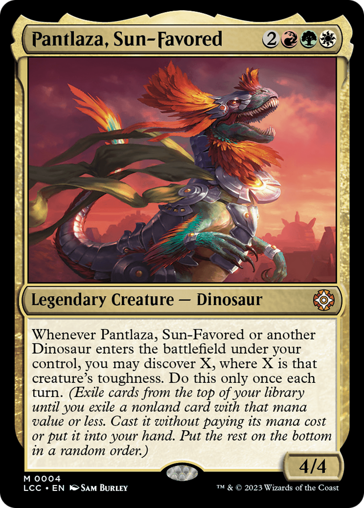 Pantlaza, Sun-Favored (4) [The Lost Caverns of Ixalan Commander] - Deck Out Gaming