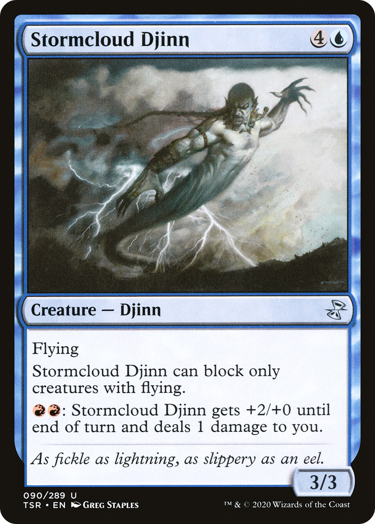 Stormcloud Djinn (90) [Time Spiral Remastered] - Deck Out Gaming