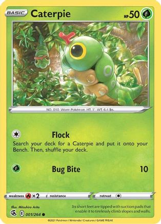 Caterpie (1) [SWSH08: Fusion Strike] - Deck Out Gaming