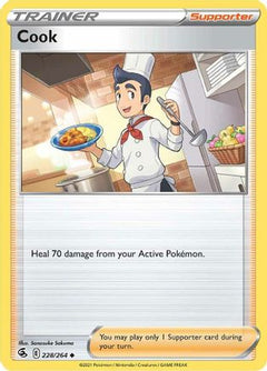 Cook (228) [SWSH08: Fusion Strike] Reverse Holofoil - Deck Out Gaming