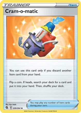 Cram-o-matic (229) [SWSH08: Fusion Strike] Reverse Holofoil - Deck Out Gaming