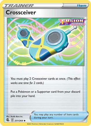 Crossceiver (231) [SWSH08: Fusion Strike] - Deck Out Gaming
