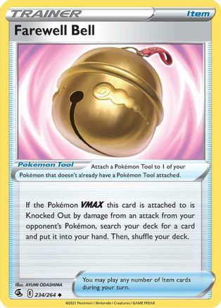 Farewell Bell (234) [SWSH08: Fusion Strike] - Deck Out Gaming