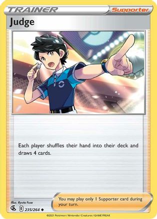Judge (235) [SWSH08: Fusion Strike] Reverse Holofoil - Deck Out Gaming