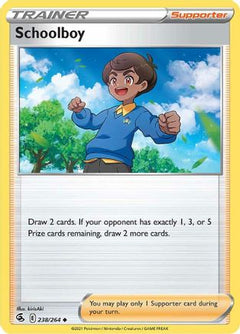 Schoolboy (238) [SWSH08: Fusion Strike] Reverse Holofoil - Deck Out Gaming
