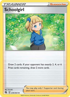 Schoolgirl (239) [SWSH08: Fusion Strike] - Deck Out Gaming