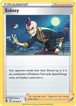 Sidney (241) [SWSH08: Fusion Strike] - Deck Out Gaming