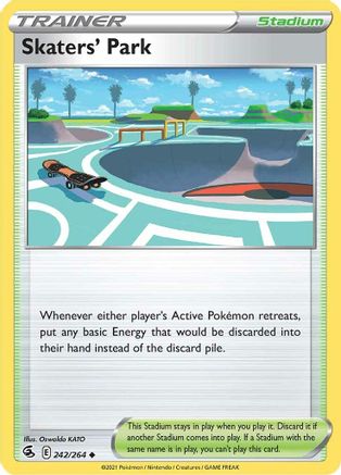 Skaters' Park (242) [SWSH08: Fusion Strike] - Deck Out Gaming