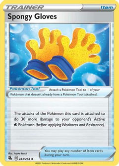 Spongy Gloves (243) [SWSH08: Fusion Strike] - Deck Out Gaming