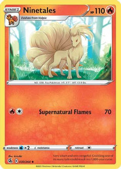 Ninetales (30) (30) [SWSH08: Fusion Strike] Reverse Holofoil - Deck Out Gaming