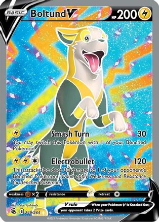 Boltund V (Full Art) (249) [SWSH08: Fusion Strike] Holofoil - Deck Out Gaming