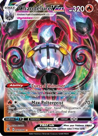Chandelure VMAX (40) [SWSH08: Fusion Strike] Holofoil - Deck Out Gaming