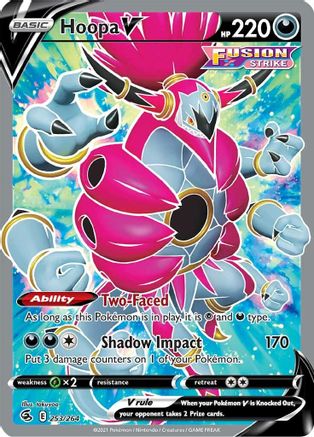 Hoopa V (Full Art) (253) [SWSH08: Fusion Strike] Holofoil - Deck Out Gaming