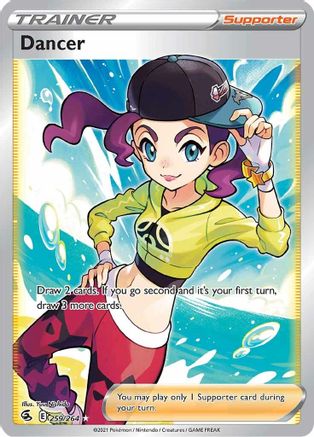 Dancer (Full Art) (259) [SWSH08: Fusion Strike] Holofoil - Deck Out Gaming