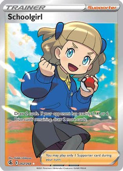 Schoolgirl (Full Art) (262) [SWSH08: Fusion Strike] Holofoil - Deck Out Gaming