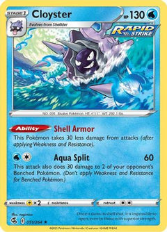 Cloyster (51) [SWSH08: Fusion Strike] - Deck Out Gaming