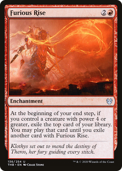 Furious Rise (136) [Theros Beyond Death] foil - Deck Out Gaming