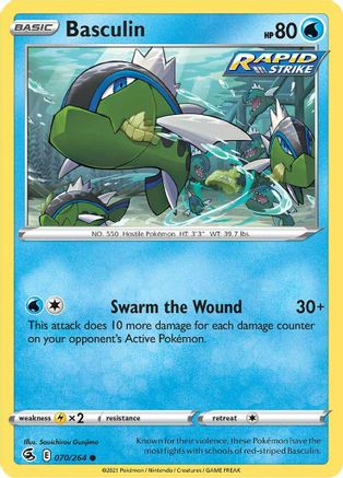 Basculin (70) [SWSH08: Fusion Strike] - Deck Out Gaming