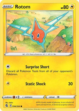 Rotom (94) [SWSH08: Fusion Strike] - Deck Out Gaming
