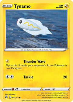 Tynamo (95) [SWSH08: Fusion Strike] Reverse Holofoil - Deck Out Gaming