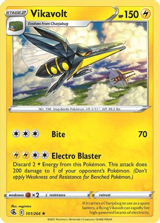 Vikavolt (101) [SWSH08: Fusion Strike] - Deck Out Gaming