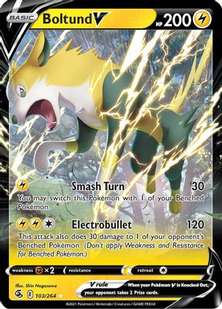 Boltund V (103) [SWSH08: Fusion Strike] Holofoil - Deck Out Gaming