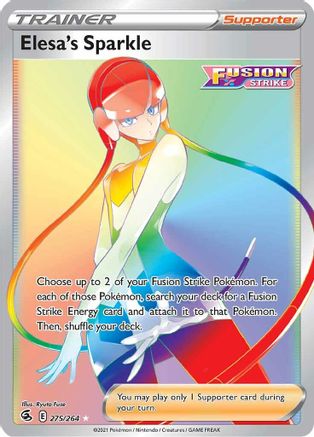 Elesa's Sparkle (Secret) (275) [SWSH08: Fusion Strike] Holofoil - Deck Out Gaming